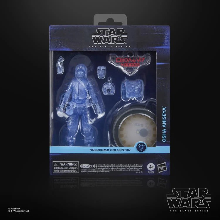 PRESALE | Star Wars: The Black Series Holocomm Collection Osha Aniseya 6-Inch Action Figure (Hasbro)