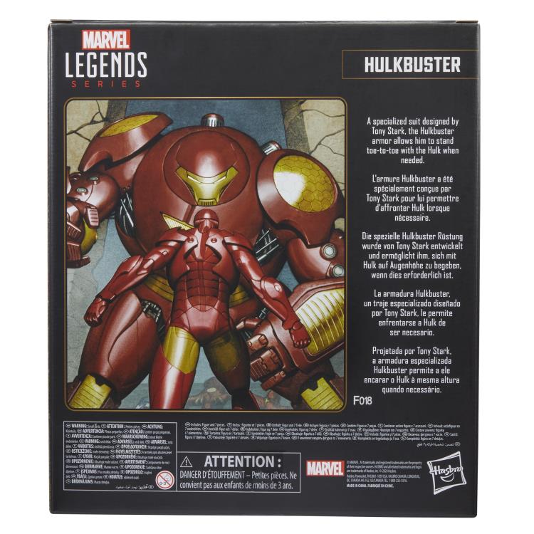 PRESALE | Marvel Legends - The Invincible Iron Man Hulkbuster Deluxe Marvel 85th Anniversary 9-Inch Scale Action Figure (Hasbro)