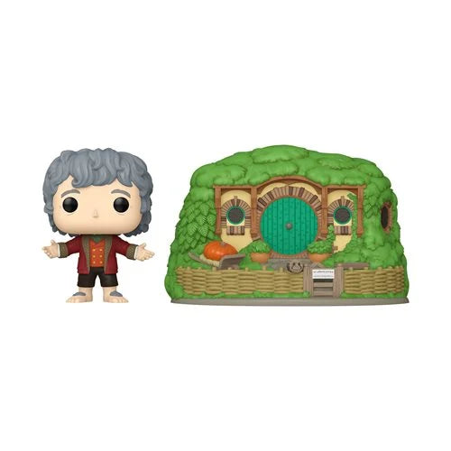 Funko POP! Town: The Lord of the Rings - Bilbo Baggins with Bag-End - Town #39