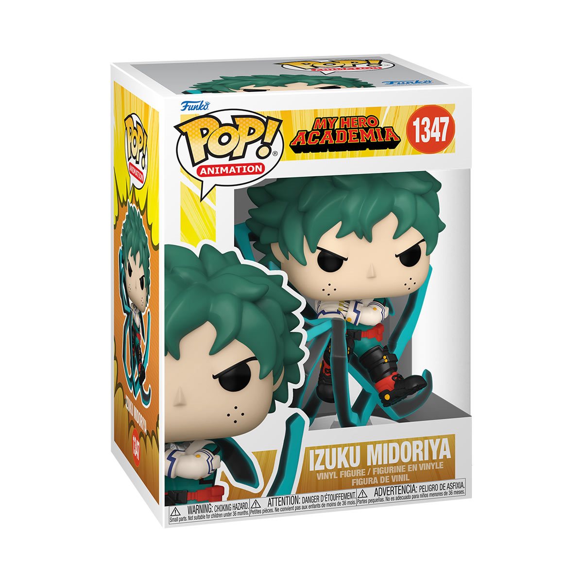 PRESALE | Funko POP! Animation: My Hero Academia - Izuku Midoriya (Black Whip) #1347 Vinyl Figures