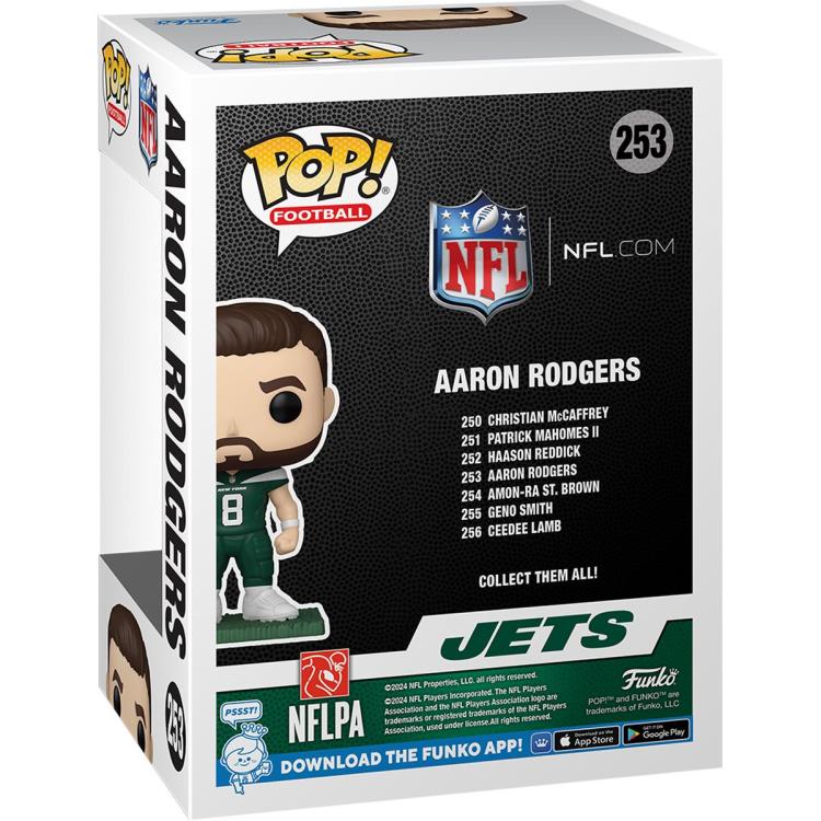 PRESALE | Funko POP! NFL New York Jets Aaron Rodgers Vinyl Figure #253