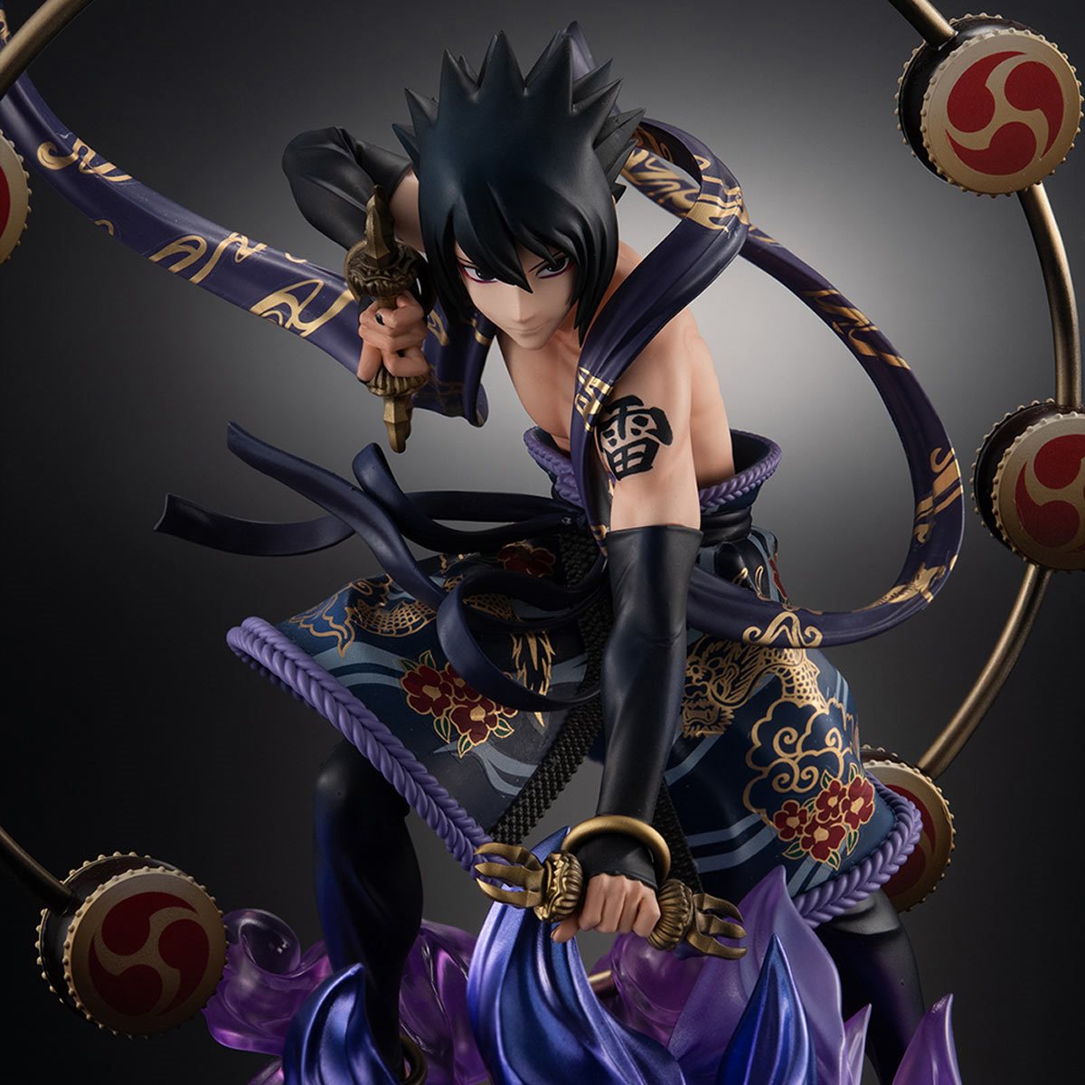 PRESALE | Naruto Shippuuden - Susanoo - Uchiha Sasuke - Precious G.E.M. - Thunder God - Raijin (MegaHouse)