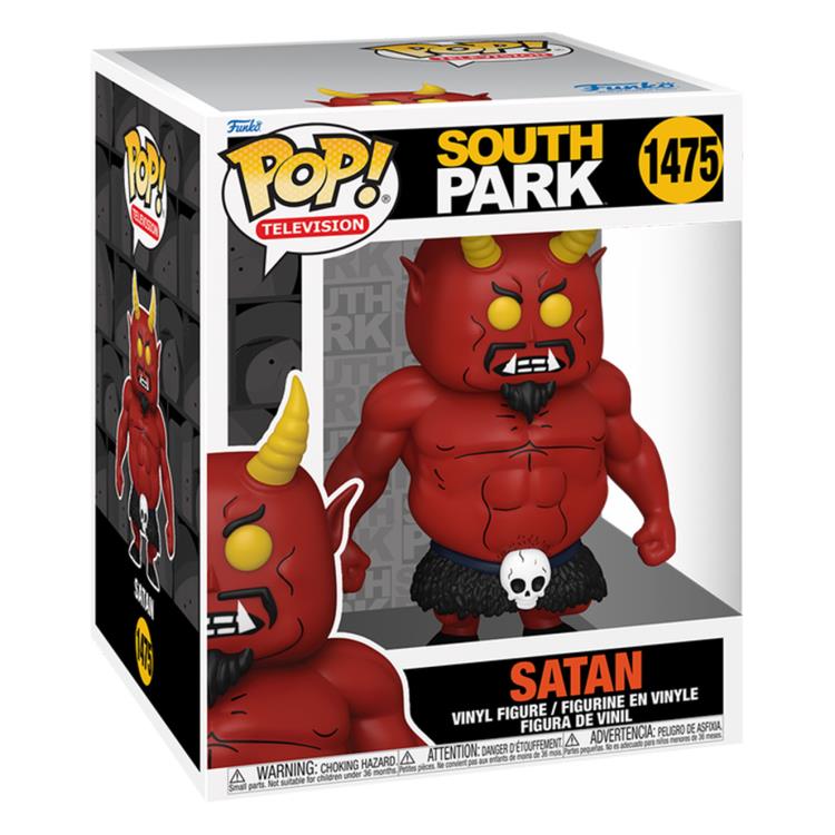 PRESALE | Funko POP! TV: Super Sized 6" - South Park - Satan #1475 Vinyl Figures