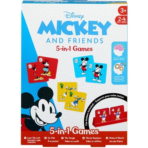 PRESALE | Disney - Mickey and Friends 5-in-1 Card Games