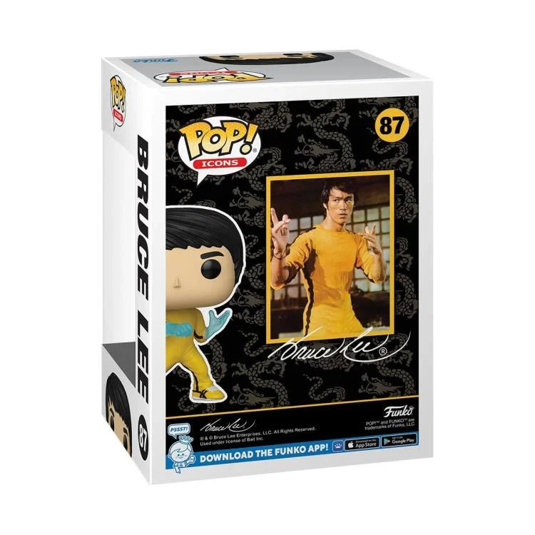 Funko Pop! Icons: Bruce Lee (Be Water) #87