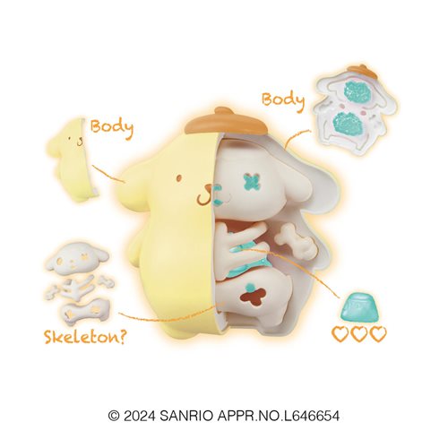 PRESALE | Sanrio Characters Pop Mint Mix - Kaitai Puzzle Fantasy - Blind-Box Set of 4 (MegaHouse)