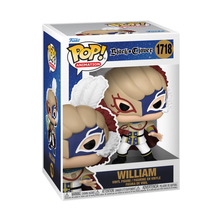 PRESALE | Funko POP! Black Clover: William Vinyl Figure #1718