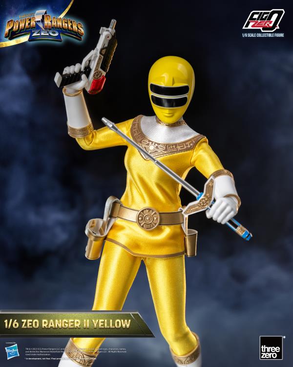 PRESALE | Power Rangers - Zeo Ranger II Yellow - FigZero - 1/6 Scale Action Figure (ThreeZero)