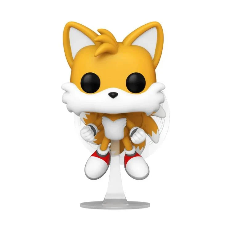 PRESALE | Funko Pop! Games: Sonic the Hedgehog - Tails Flying Vinyl Figure #978 - Specialty Series