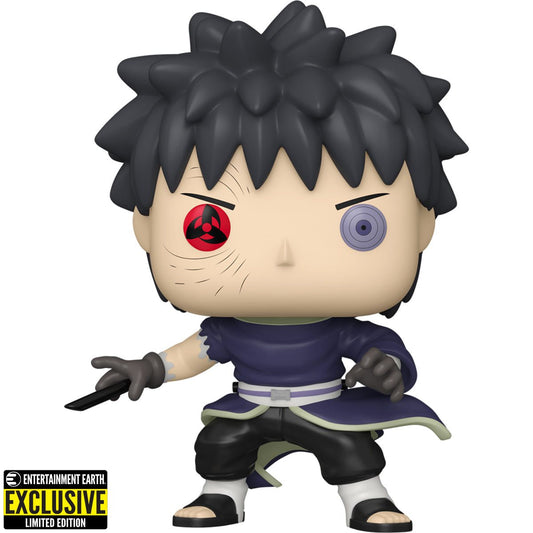 PRESALE | Funko POP! Animation: Naruto - Obito Uchiha Unmasked #1400 - Entertainment Earth Exclusive Vinyl Figures