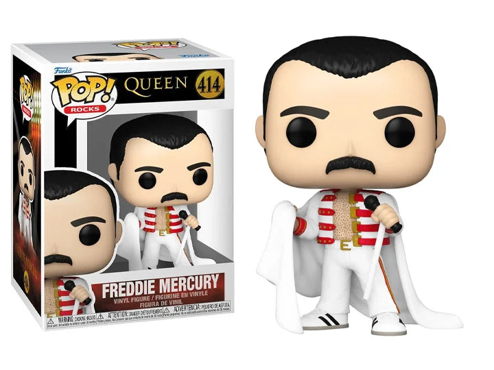Funko POP! Rocks: Queen - Freddie Mercury with Cape #414