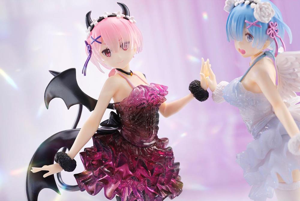 Re:Zero Starting Life in Another World: Espresto Clear & Dressy Ram Statue (Special Color Version) [Banpresto]
