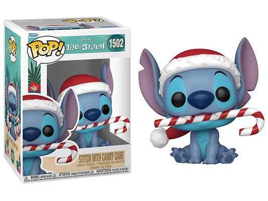 Funko POP!: Lilo & Stitch - Stitch with Candy Cane #1502 (Disney)