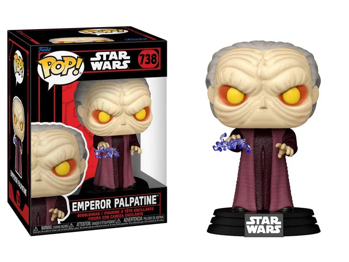 Funko POP! Star Wars Dark Side Emperor Palpatine Vinyl Figure #738