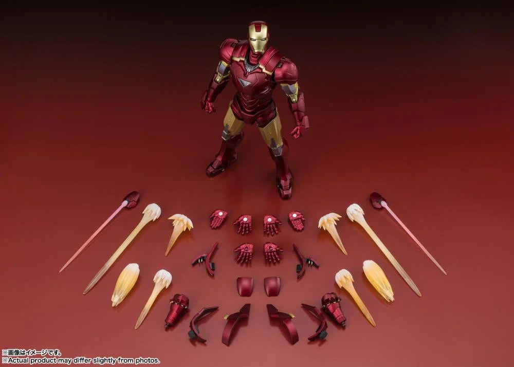 Marvel Infinity Saga: Iron Man Mark 6 S.H.Figuarts Action Figure [Bandai]
