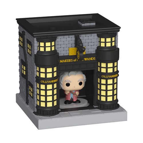 Funko Bitty POP! Towns: Harry Potter - Garrick Ollivander and Ollivanders Wand Shop