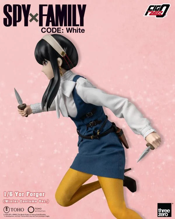 PRESALE |  Spy x Family Code: White Yor Forger Winter Costume Version 1:6 Scale FigZero Action Figure (ThreeZero)