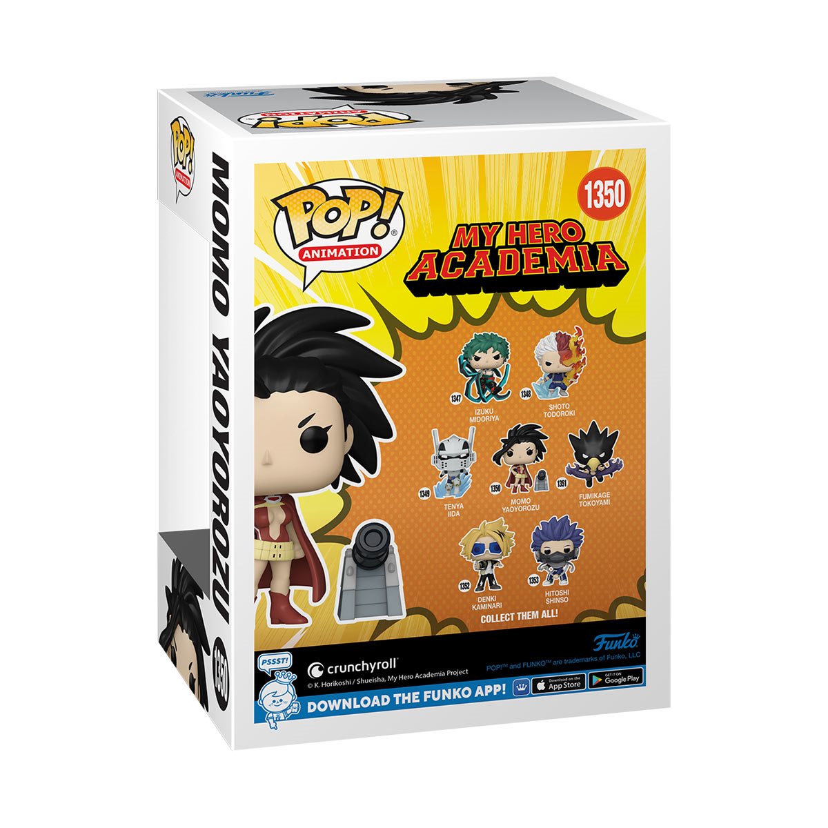 PRESALE | Funko POP! Animation: My Hero Academia - Momo Yaoyorozu #1350 Vinyl Figures