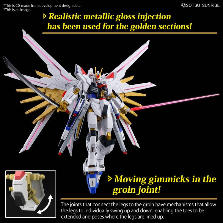 PRESALE | Mobile Suit Gundam SEED Freedom - ZGMF/A-262DP-P Mighty Strike Freedom Gundam - HGCE - HGCE - 1/144 (Bandai Hobby Gunpla)