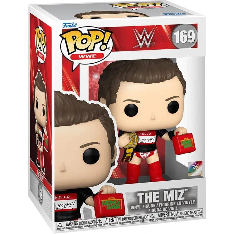 PRESALE | Funko POP! WWE The Miz with Briefcase - Vinyl Figure #169