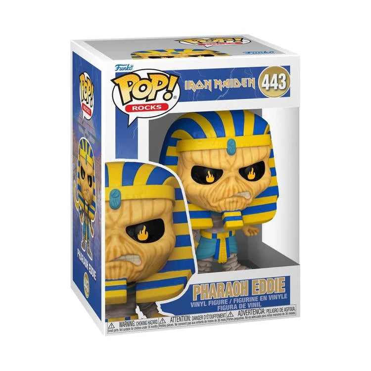 Funko POP! Rocks: Iron Maiden Eddie (Pharaoh) #443