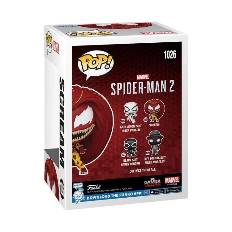 Funko Pop! Games: Spider-Man 2 - Scream (Mary Jane) - #1026