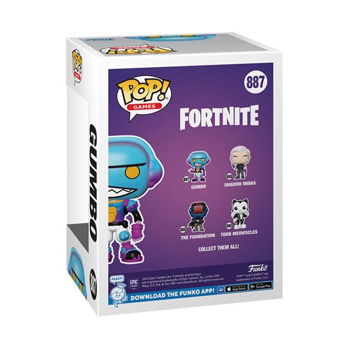 PRESALE | Funko POP! Games: Fortnite - Gumbo #887 Vinyl Figures