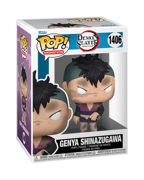 PRESALE | Funko POP! Animation: Demon Slayer: Kimetsu no Yaiba -  Genya Shinazugawa #1406 - Vinyl Figures