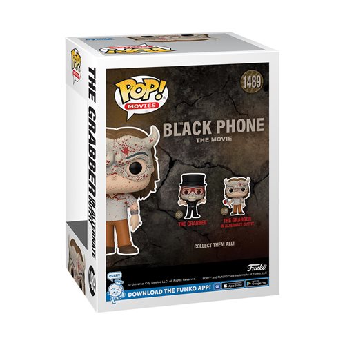 PRESALE | Funko POP! Movies: The Black Phone - The Grabber (Bloodied) #1489 Vinyl Figures