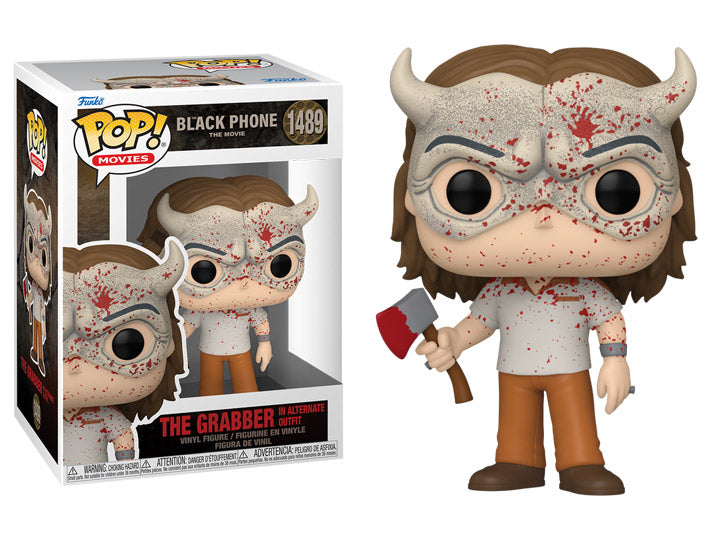 PRESALE | Funko POP! Movies: The Black Phone - The Grabber (Bloodied) #1489 Vinyl Figures