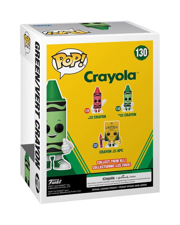 PRESALE | Funko POP! Ad Icons: Crayola - Green Crayon #130 Vinyl Figures