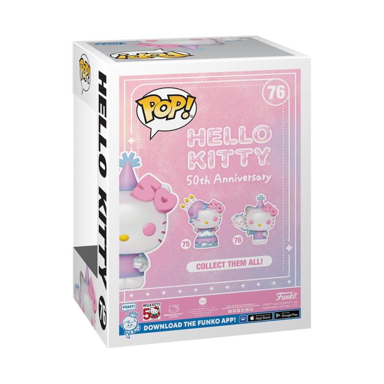 PRESALE | Funko POP! Sanrio: Hello Kitty 50th Anniversary - Hello Kitty with Balloon #76 Vinyl Figures