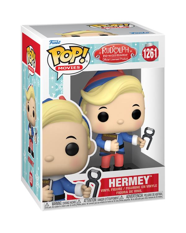 PRESALE | Funko POP! Movies: Rudolph the Red-Nosed Reindeer - Hermey #1261 Vinyl Figures