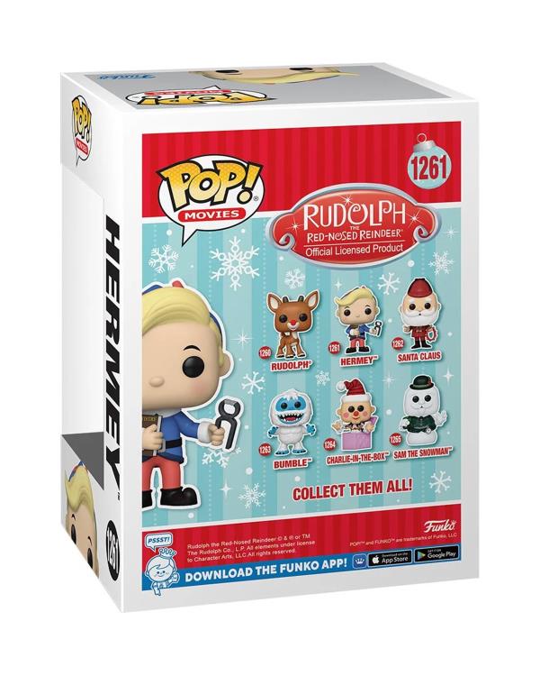 PRESALE | Funko POP! Movies: Rudolph the Red-Nosed Reindeer - Hermey #1261 Vinyl Figures