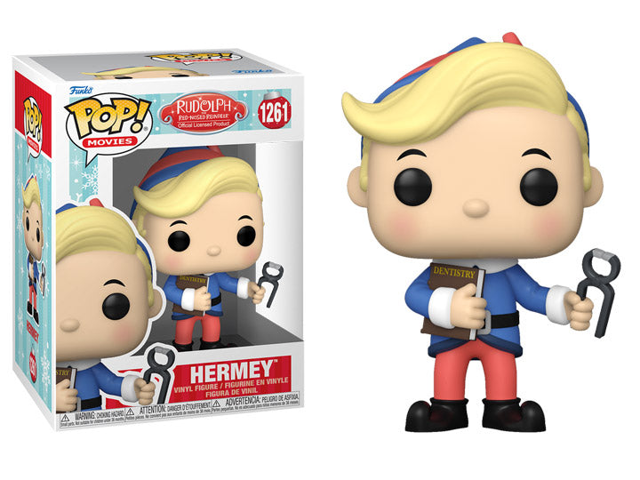 PRESALE | Funko POP! Movies: Rudolph the Red-Nosed Reindeer - Hermey #1261 Vinyl Figures