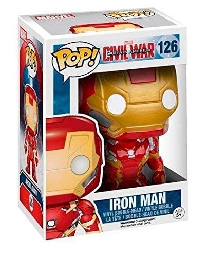 PRESALE | Funko POP! Marvel : Captain America : Civil War - Iron Man #126 Vinyl Figures