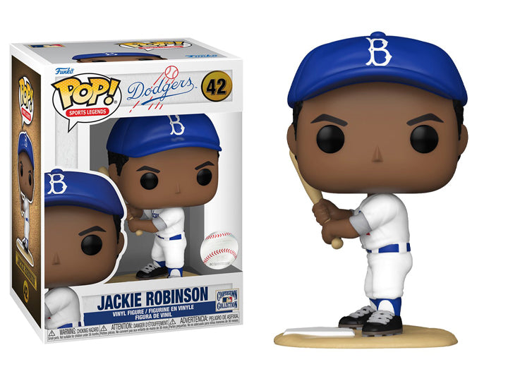 PRESALE | Funko POP! MLB: Legends Jackie Robinson #42 Vinyl Figures