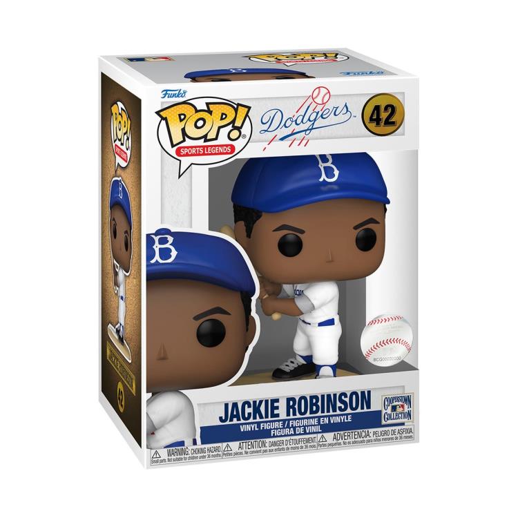 PRESALE | Funko POP! MLB: Legends Jackie Robinson #42 Vinyl Figures