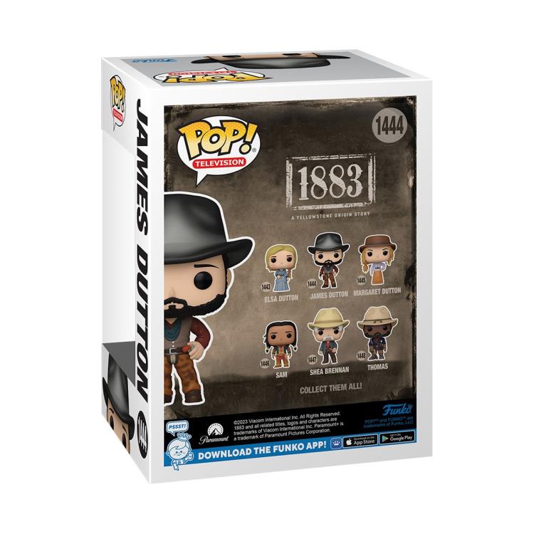 PRESALE | Funko POP! TV: 1883 - James Dutton #1444 Vinyl Figures