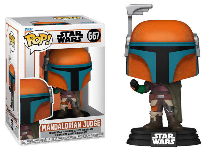 PRESALE | Funko POP! Star Wars: The Mandalorian - Mandalorian Judge #667 Vinyl Figures