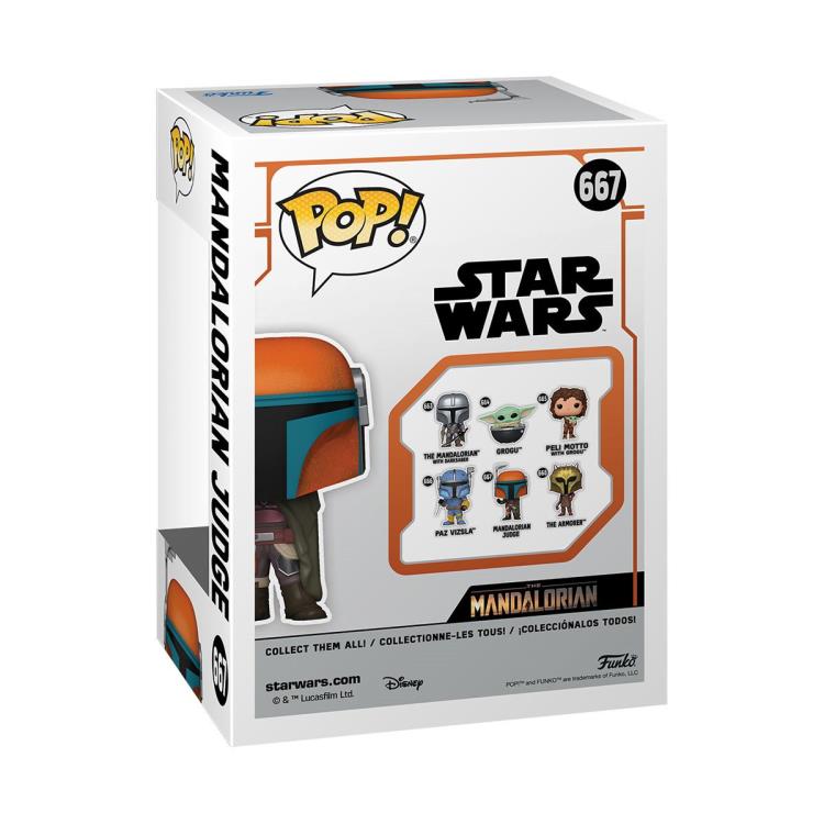 PRESALE | Funko POP! Star Wars: The Mandalorian - Mandalorian Judge #667 Vinyl Figures