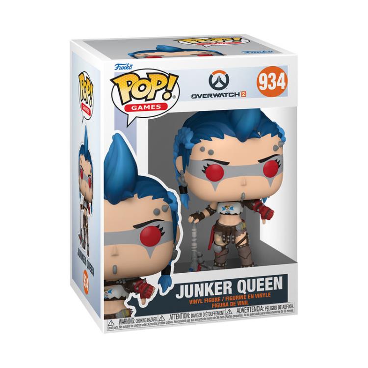 PRESALE | Funko POP! Games: Overwatch 2 - Junker Queen #934 - Vinyl Figures