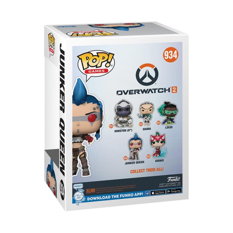 PRESALE | Funko POP! Games: Overwatch 2 - Junker Queen #934 - Vinyl Figures