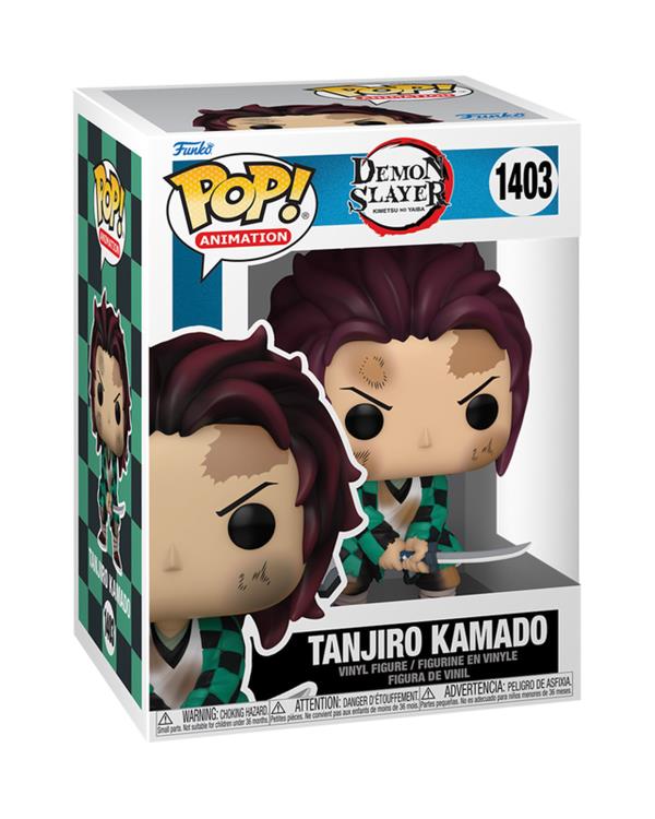 PRESALE | Funko POP! Animation: Demon Slayer - Tanjiro (Training) #1403 Vinyl Figures