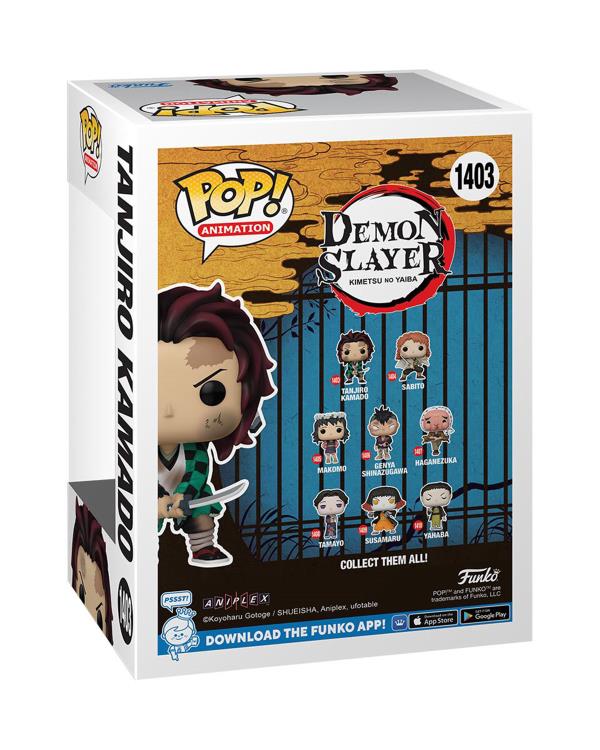 PRESALE | Funko POP! Animation: Demon Slayer - Tanjiro (Training) #1403 Vinyl Figures