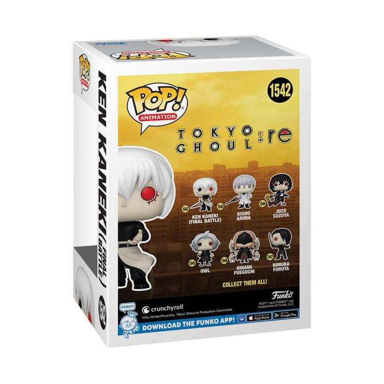 PRESALE | Funko POP! Tokyo Ghoul:re Ken Kaneki (Final Battle) Funko #1542 Vinyl Figures