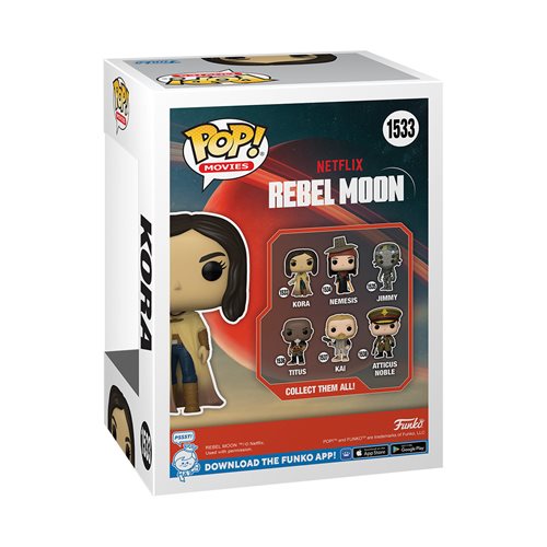 PRESALE | Funko POP! Movies: Rebel Moon - Kora #1533 Vinyl Figures