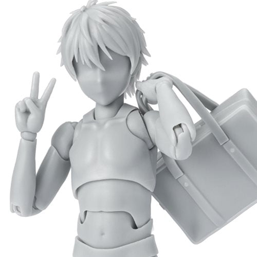 PRESALE | S.H.Figuarts - Body-kun - School Life Edition DX Set Gray Color Version (Bandai)