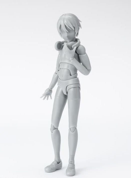 PRESALE | S.H.Figuarts - Body-kun - School Life Edition DX Set Gray Color Version (Bandai)