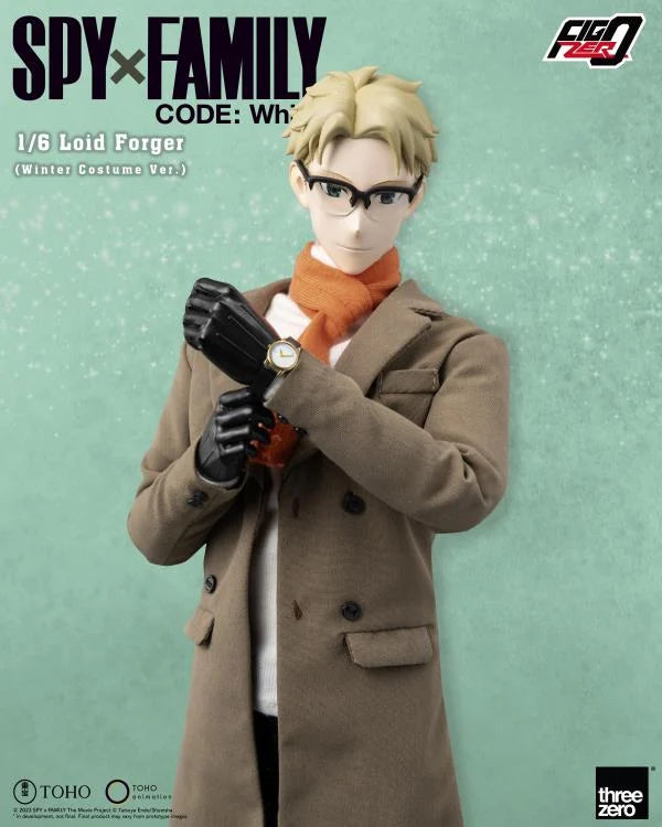 Spy × Family Code: White - Loid Forger - FigZero - 1/6 - Winter Costume Ver. (ThreeZero)